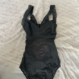 Backless Lace Bodysuit